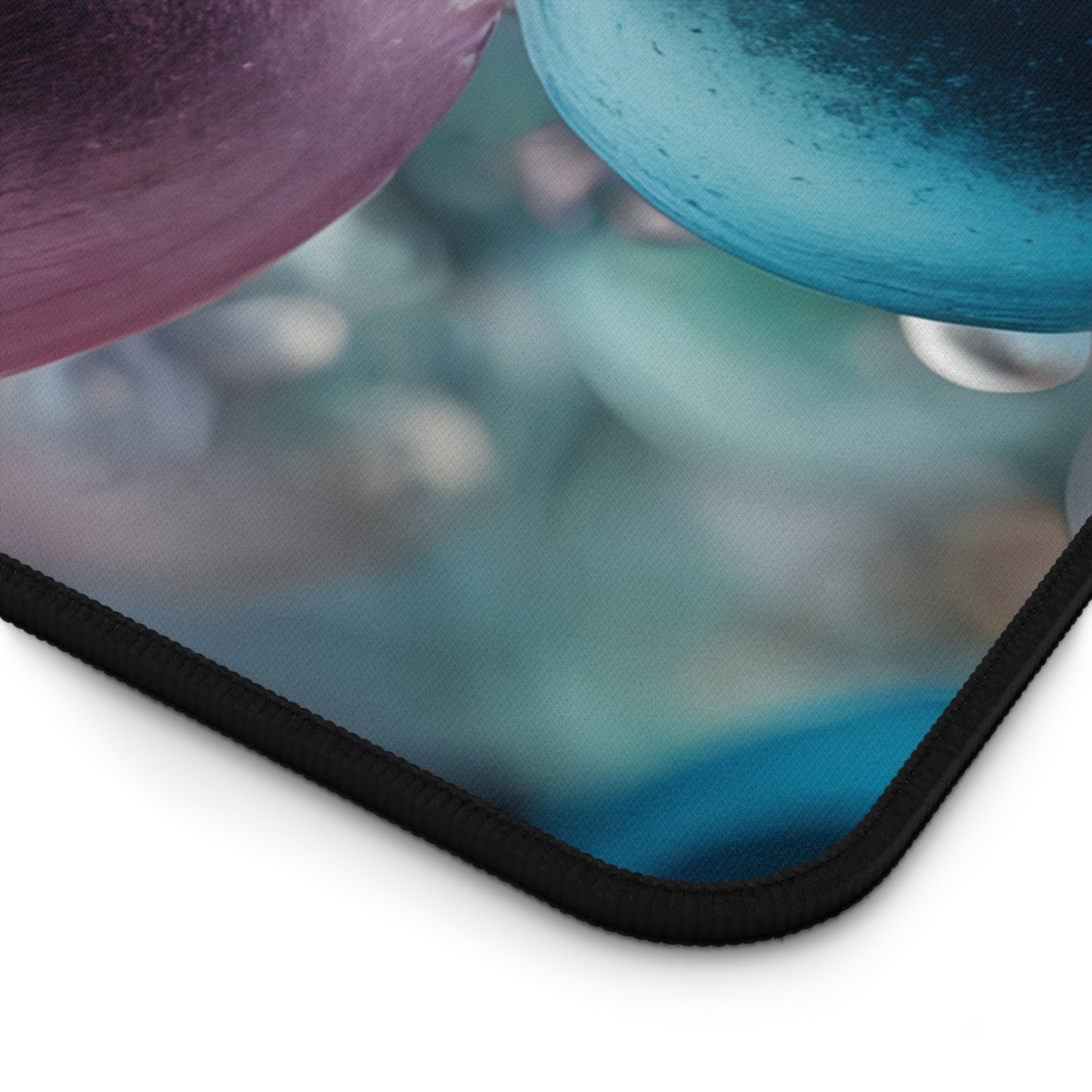 Ethereal Bubbles Desk Mat/Abstract Art Mouse Pad/Modern Art Mouse Pad/Large Desk Mat/Anti-Slip Mouse Pad/Gaming Mouse Pad