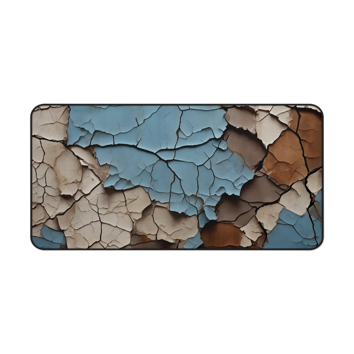 Cracked Paint Desk Mat/Abstract Art Mouse Pad/Industrial Design/Anti-Slip Mouse Pad/Durable Mouse Pad/Gaming Mouse Pad