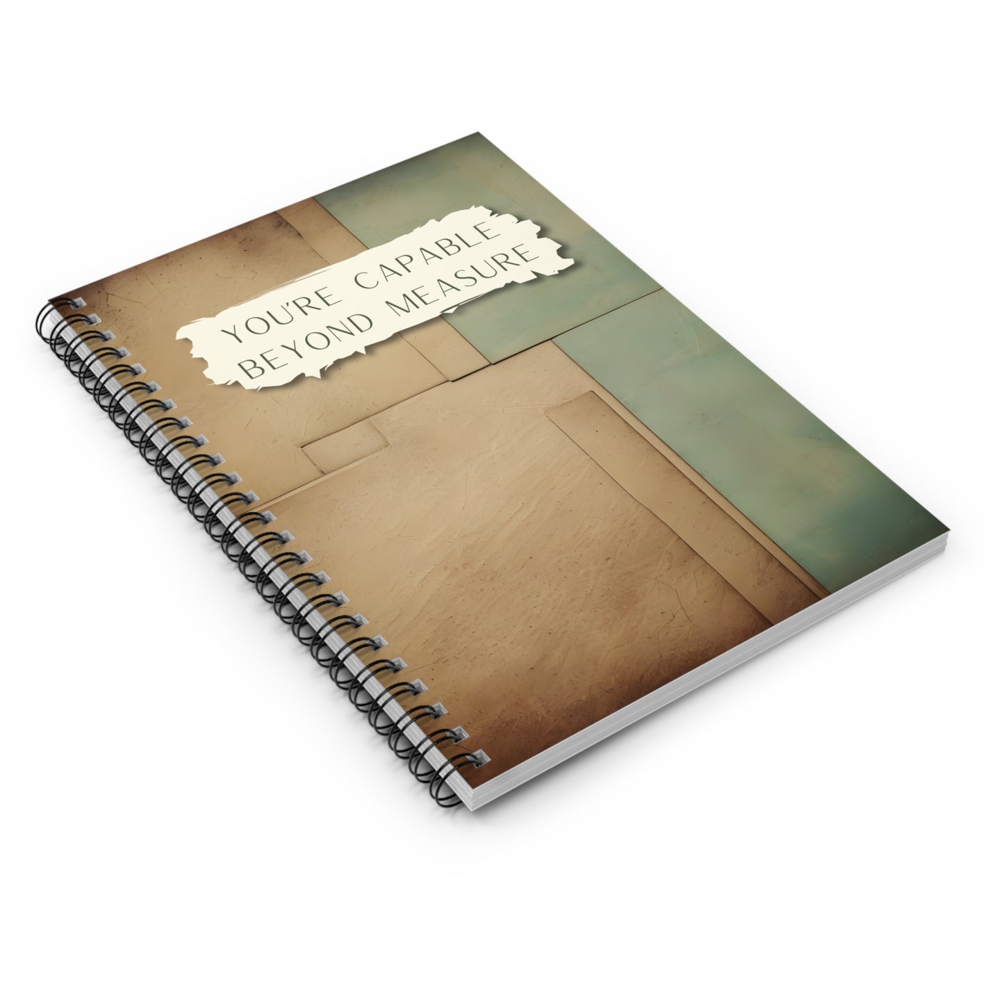 You're Capable Beyond Measure Notebook - Inspirational Journal for Women/Men, Motivational Notebook for Goal Setting, Self-Reflection/Gift