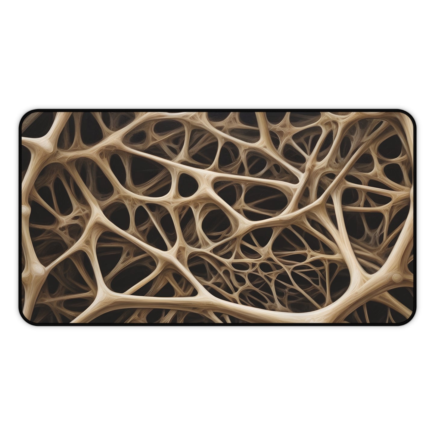 Intricate Network Desk Mat/Organic Pattern Mouse Pad/Abstract Art Mouse Pad/Anti-Slip Mouse Pad/Gaming Mouse Pad