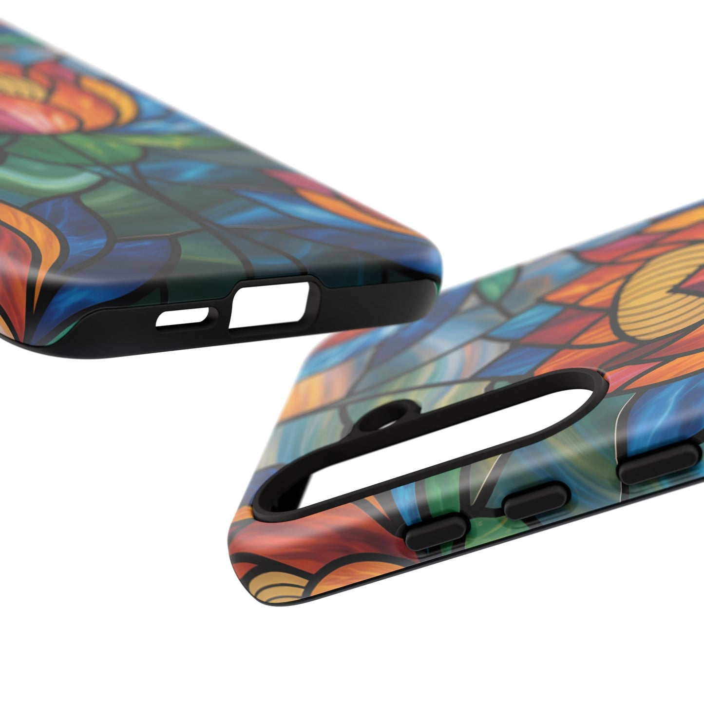 Vibrant Lotus Tough Phone Case Cover-Colorful Floral Design, Gift for Flower Lovers, Stylish Tech Accessories, Samsung compatible