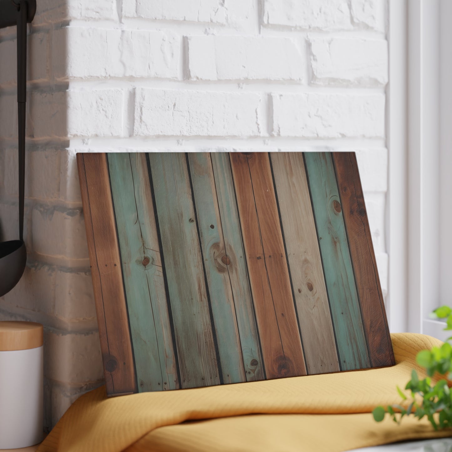 Rustic Wood Cutting Board/Kitchen Cutting Board/Chopping Board/Large Cutting Board/Wooden Cutting Board/Non-Slip Cutting Board