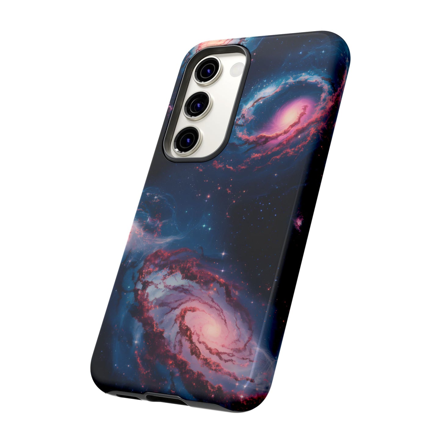 Swirling Galaxies Glossy / Matte Phone Case / Compatible with Samsung / Gift / Birthday Present, Stylish Protection