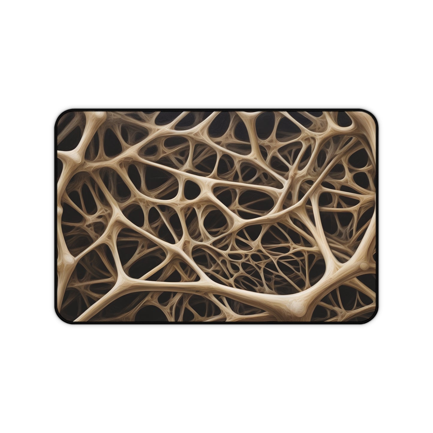 Intricate Network Desk Mat/Organic Pattern Mouse Pad/Abstract Art Mouse Pad/Anti-Slip Mouse Pad/Gaming Mouse Pad