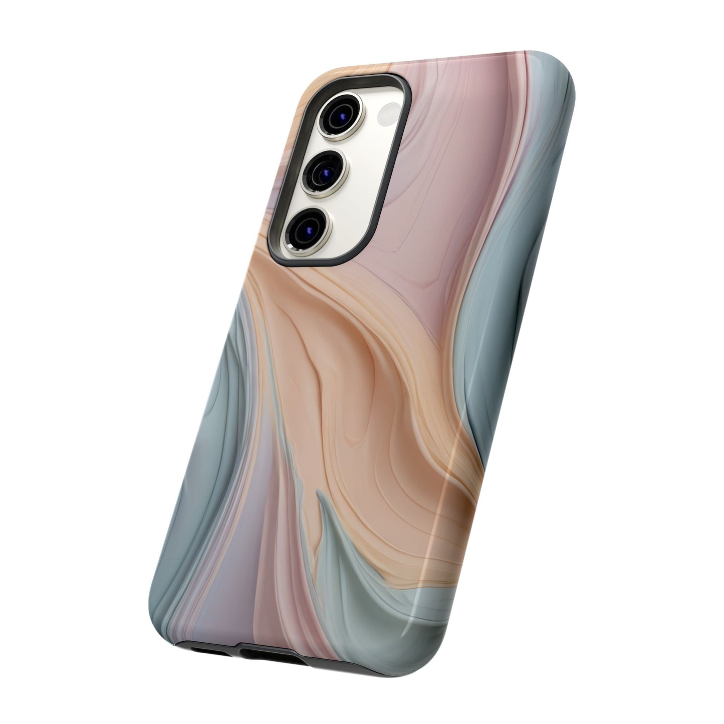 Textured Swirly Whirlwind Phone Case Cover / Gift / Compatible with Samsung / Gift for Her, Birthday Present, Stylish Protection