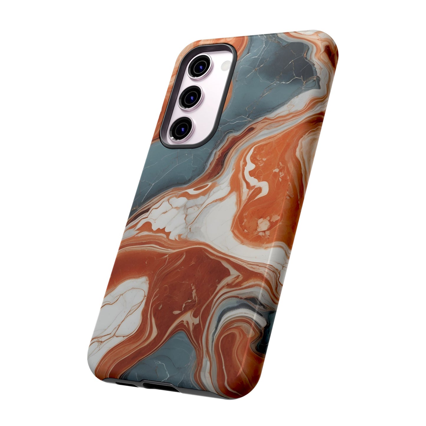 Swirling Liquid Marble Phone Case Cover / Compatible with Samsung / Gift / Birthday Present, Stylish Protection