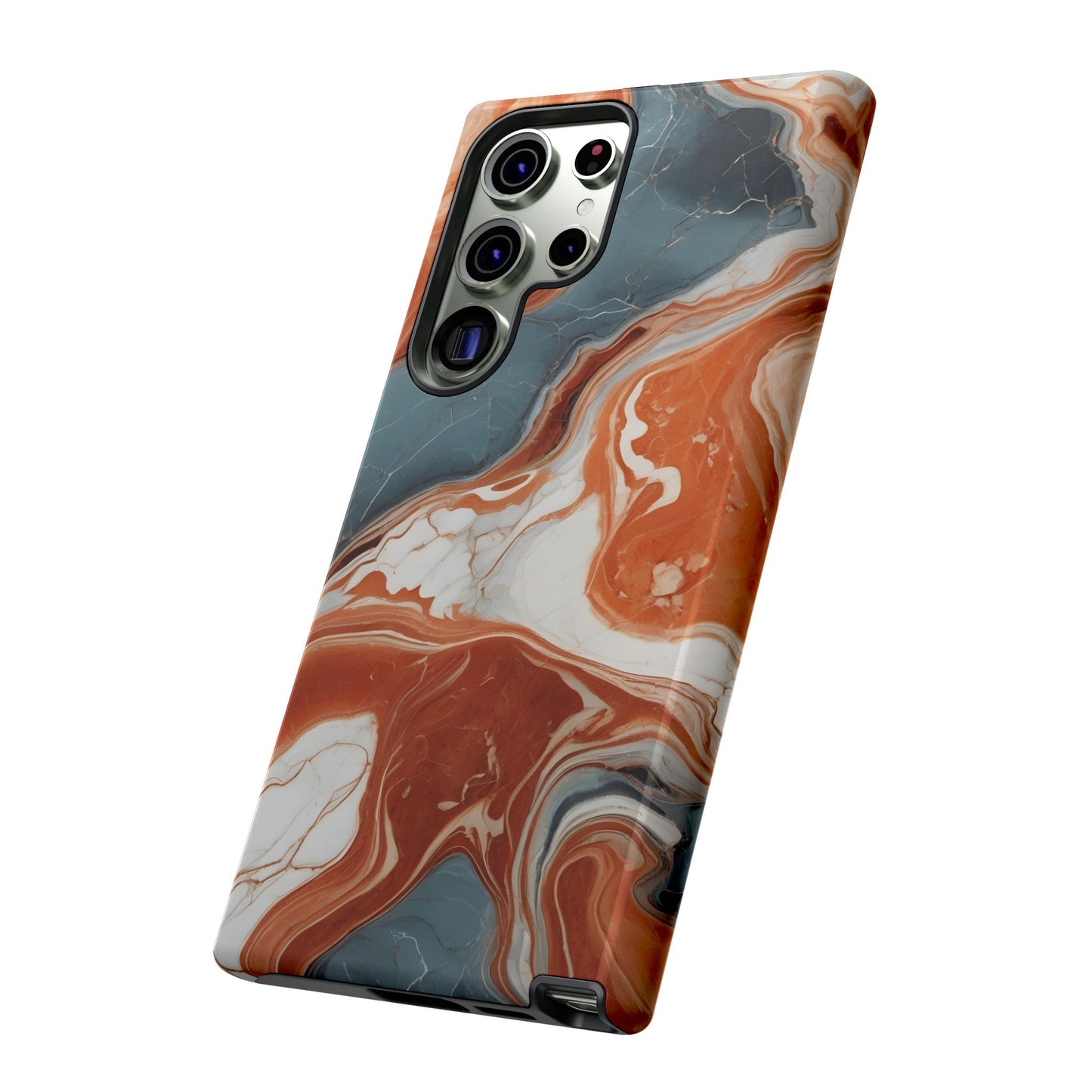 Swirling Liquid Marble Phone Case Cover / Compatible with Samsung / Gift / Birthday Present, Stylish Protection