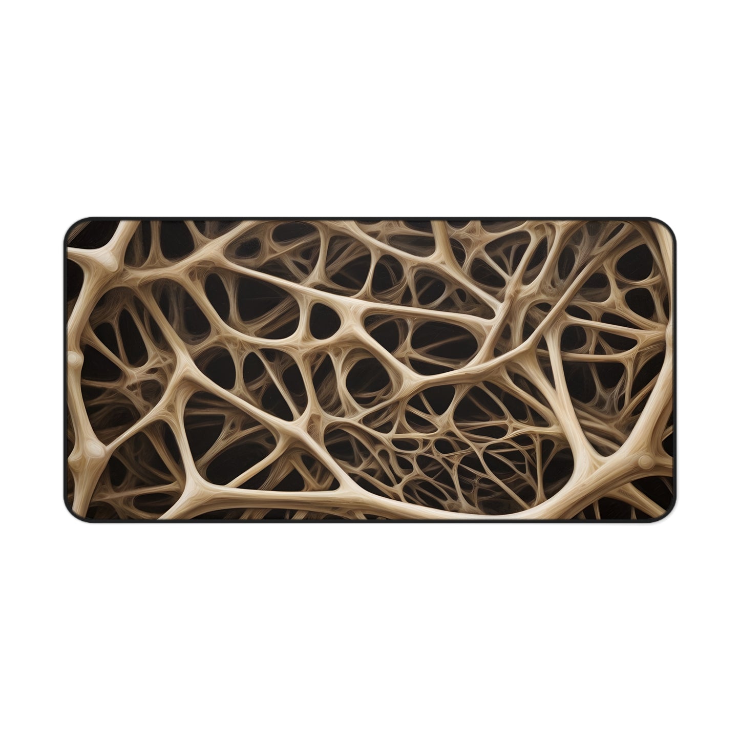 Intricate Network Desk Mat/Organic Pattern Mouse Pad/Abstract Art Mouse Pad/Anti-Slip Mouse Pad/Gaming Mouse Pad