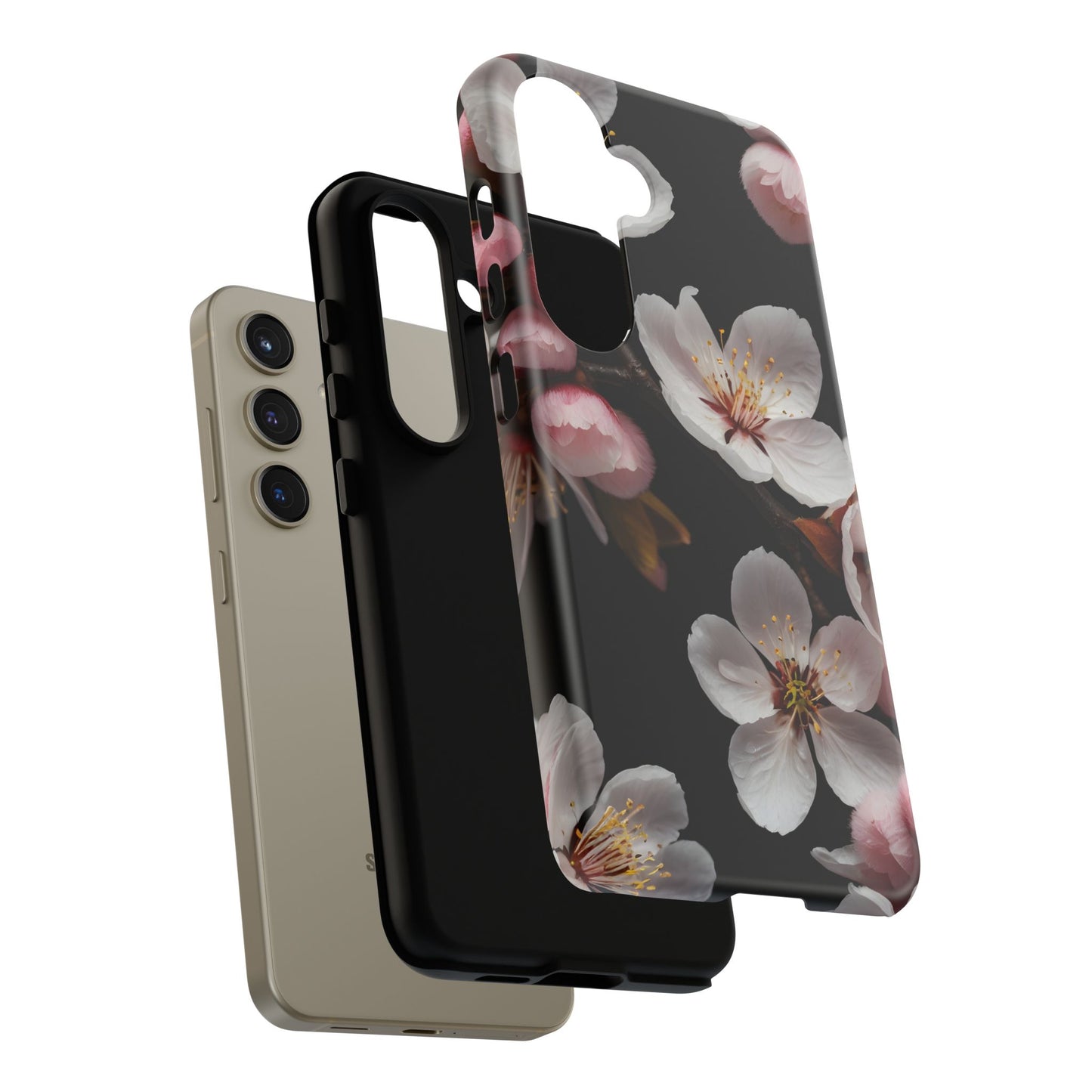 Pink Cherry Blossom Phone Case Cover / Compatible with Samsung / Gift / Birthday Present, Stylish Protection