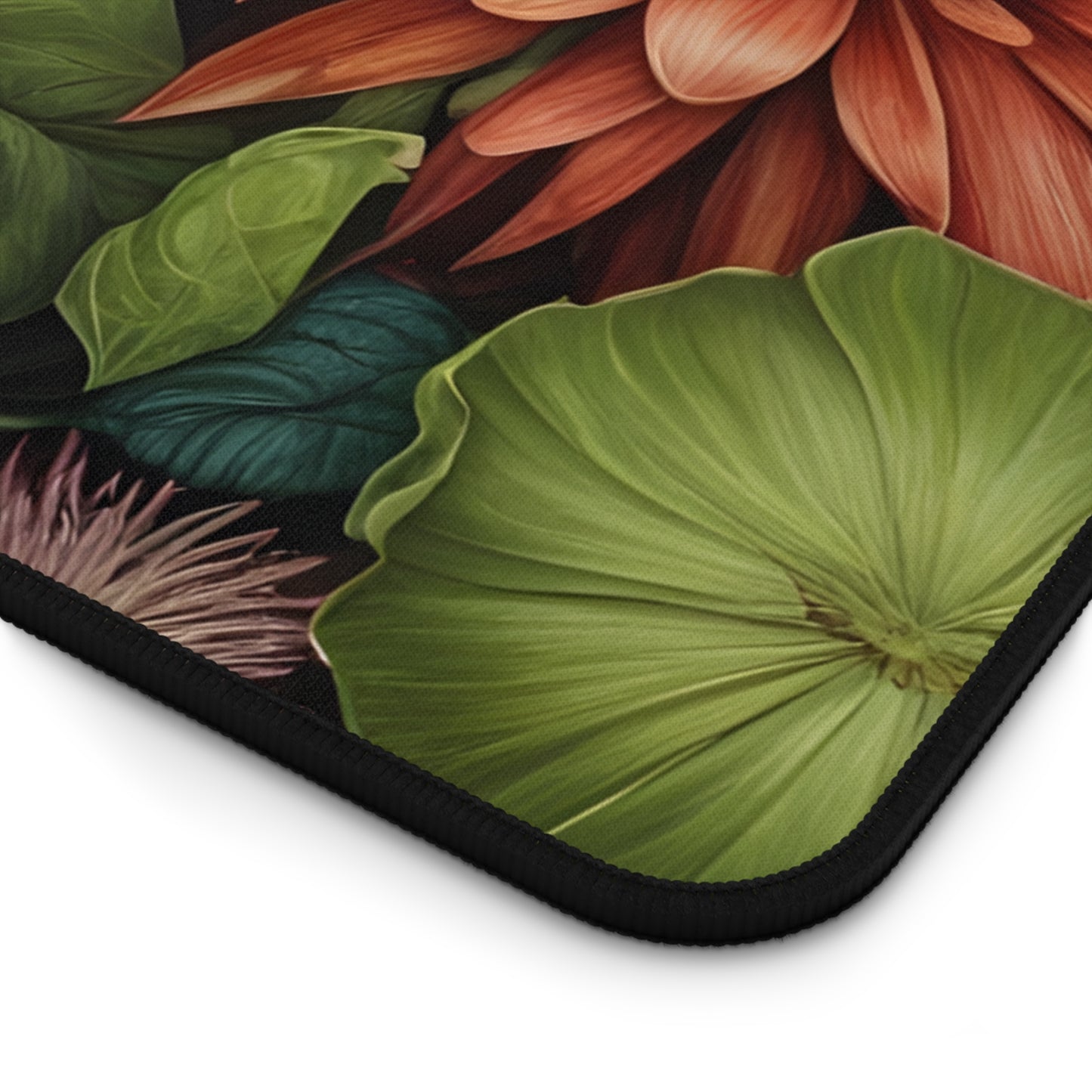 Lush Botanical Desk Mat/Floral Mouse Pad/Botanical Art Mouse Pad/Anti-Slip Mouse Pad/Durable Mouse Pad/Gaming Mouse Pad