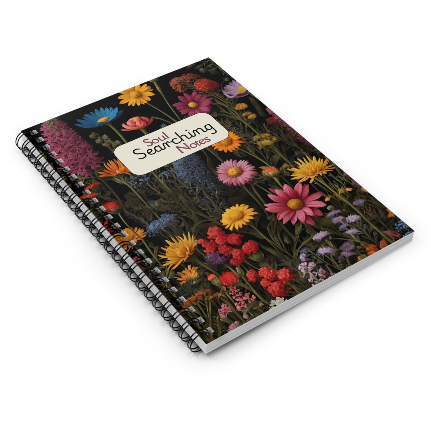 Soul Searching Notes/Spiral Notebook/Ruled Line Pages/Gift/Present