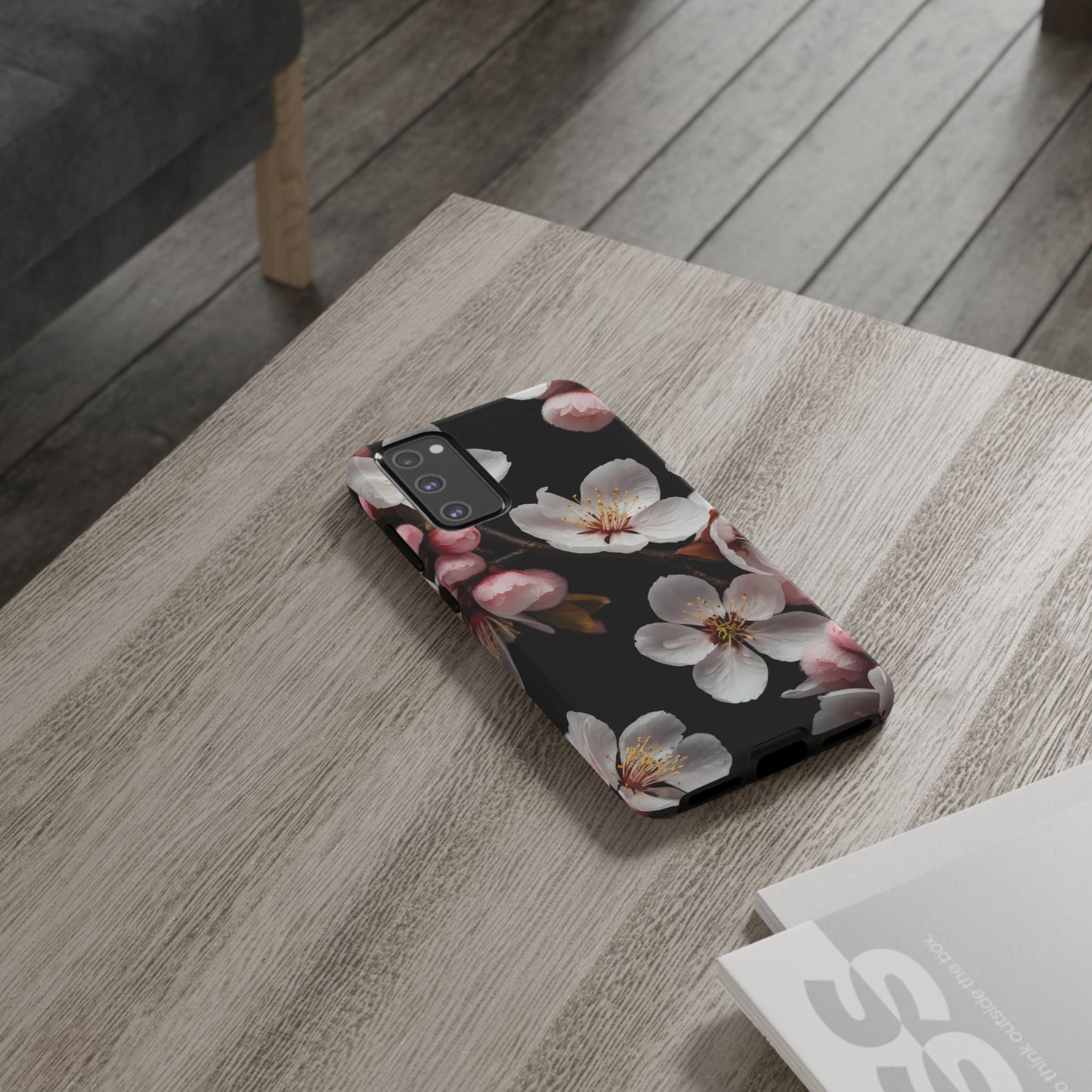 Pink Cherry Blossom Phone Case Cover / Compatible with Samsung / Gift / Birthday Present, Stylish Protection