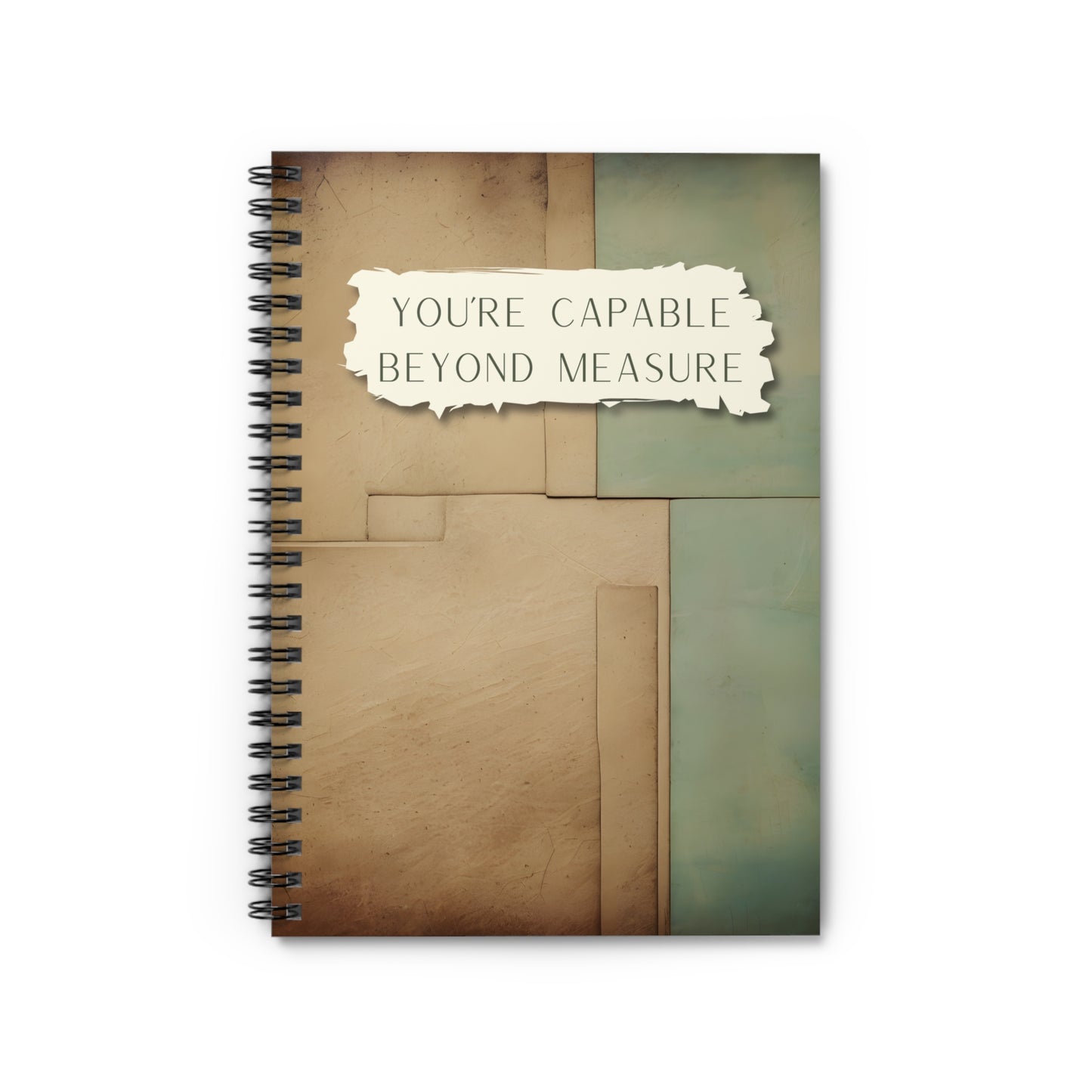 You're Capable Beyond Measure Notebook - Inspirational Journal for Women/Men, Motivational Notebook for Goal Setting, Self-Reflection/Gift