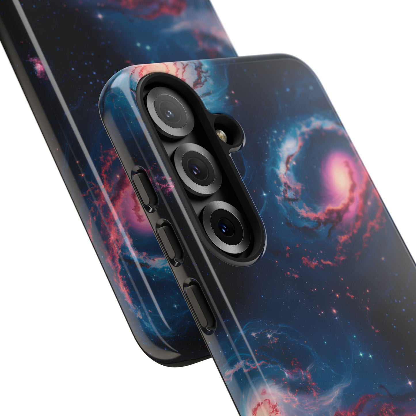 Swirling Galaxies Glossy / Matte Phone Case / Compatible with Samsung / Gift / Birthday Present, Stylish Protection