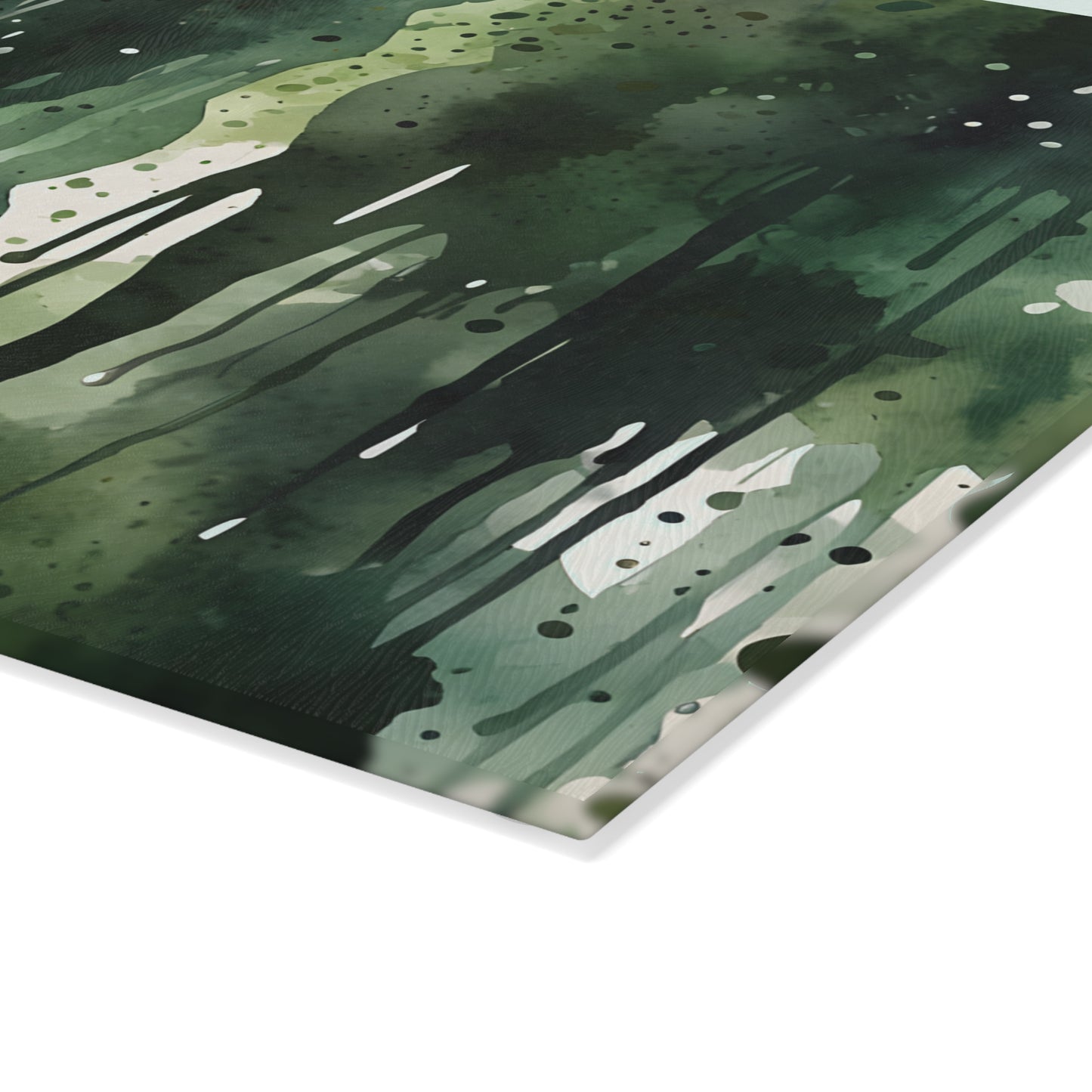 Abstract Watercolor Cutting Board/Modern Kitchen Cutting Board/Artistic Cutting Board/Large Cutting Board/Non-Slip Cutting Board