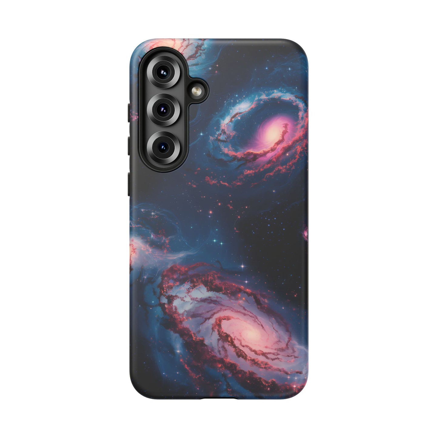 Swirling Galaxies Glossy / Matte Phone Case / Compatible with Samsung / Gift / Birthday Present, Stylish Protection