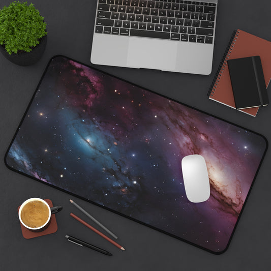 Cosmic Nebula Desk Mat/Galaxy Mouse Pad/Space Mouse Pad/Large Desk Mat/Anti-Slip Mouse Pad/Durable Mouse Pad/Gaming Mouse Pad