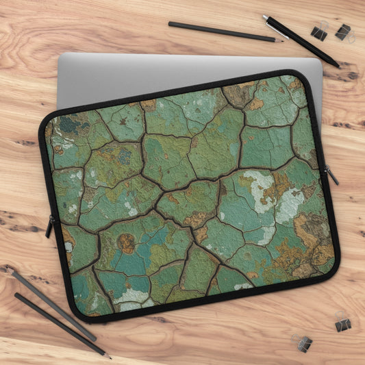 Cracked Desert Laptop Sleeve - Earthy Tablet Case, Unique Nature Design, Protective Cover, Stylish Tech Accessory