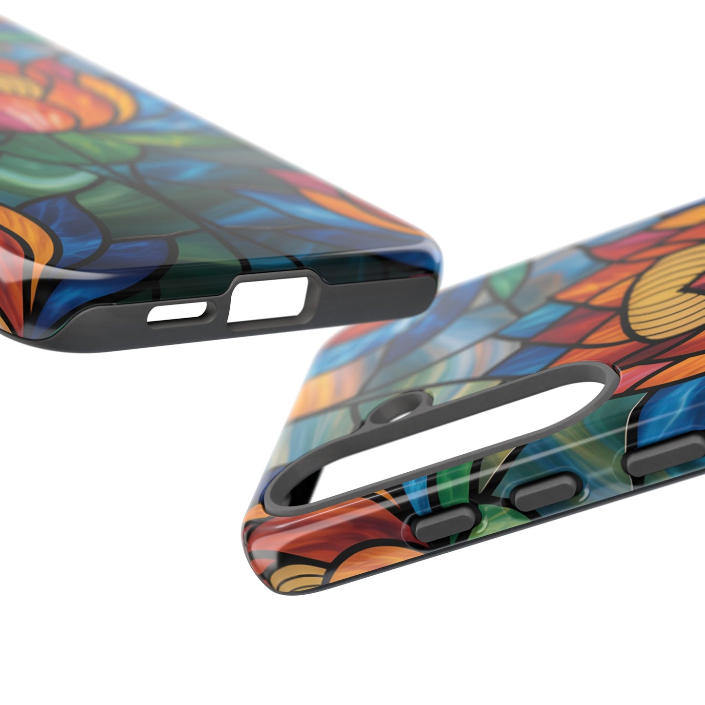 Vibrant Lotus Tough Phone Case Cover-Colorful Floral Design,  Gift for Flower Lovers, Stylish Tech Accessories, Samsung compatible