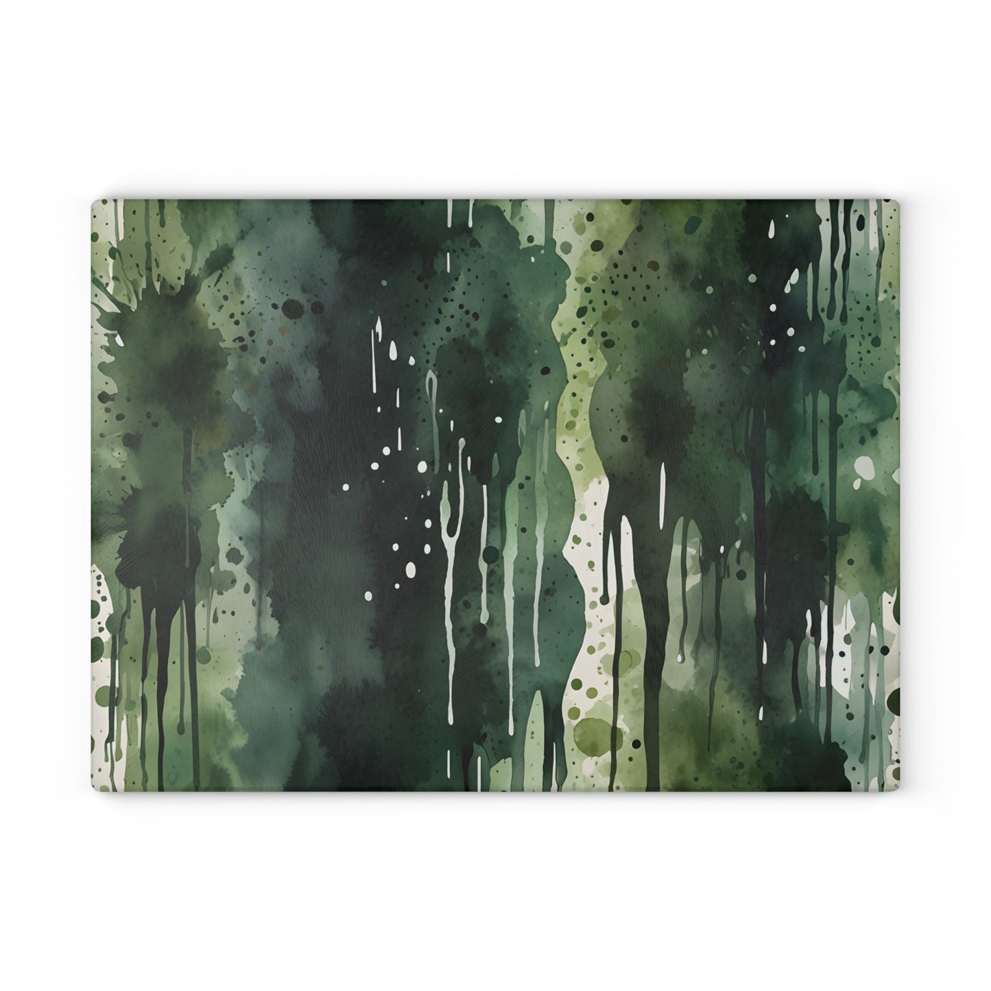 Abstract Watercolor Cutting Board/Modern Kitchen Cutting Board/Artistic Cutting Board/Large Cutting Board/Non-Slip Cutting Board