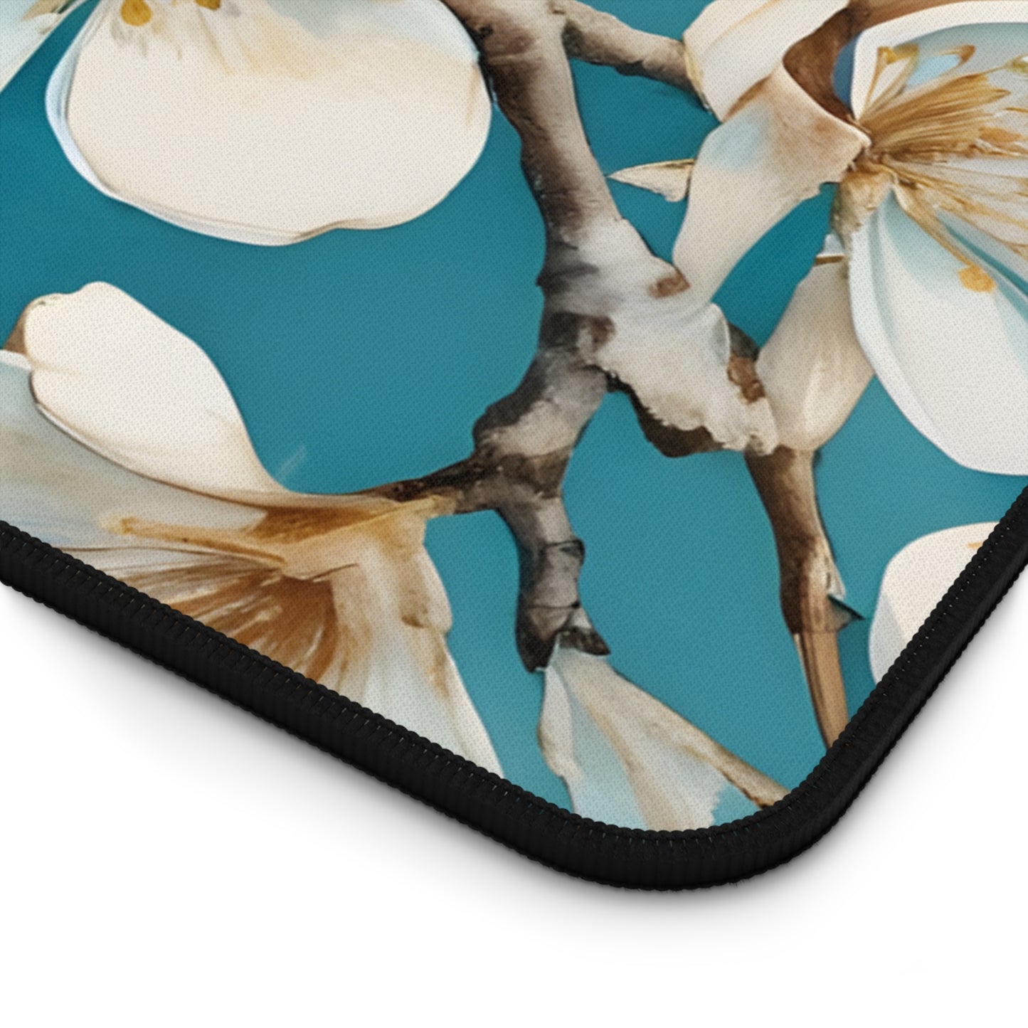 Blooming Serenity Desk Mat/Floral Mouse Pad/Flower Mouse Pad/Anti-Slip Mouse Pad/Durable Mouse Pad/Gaming Mouse Pad