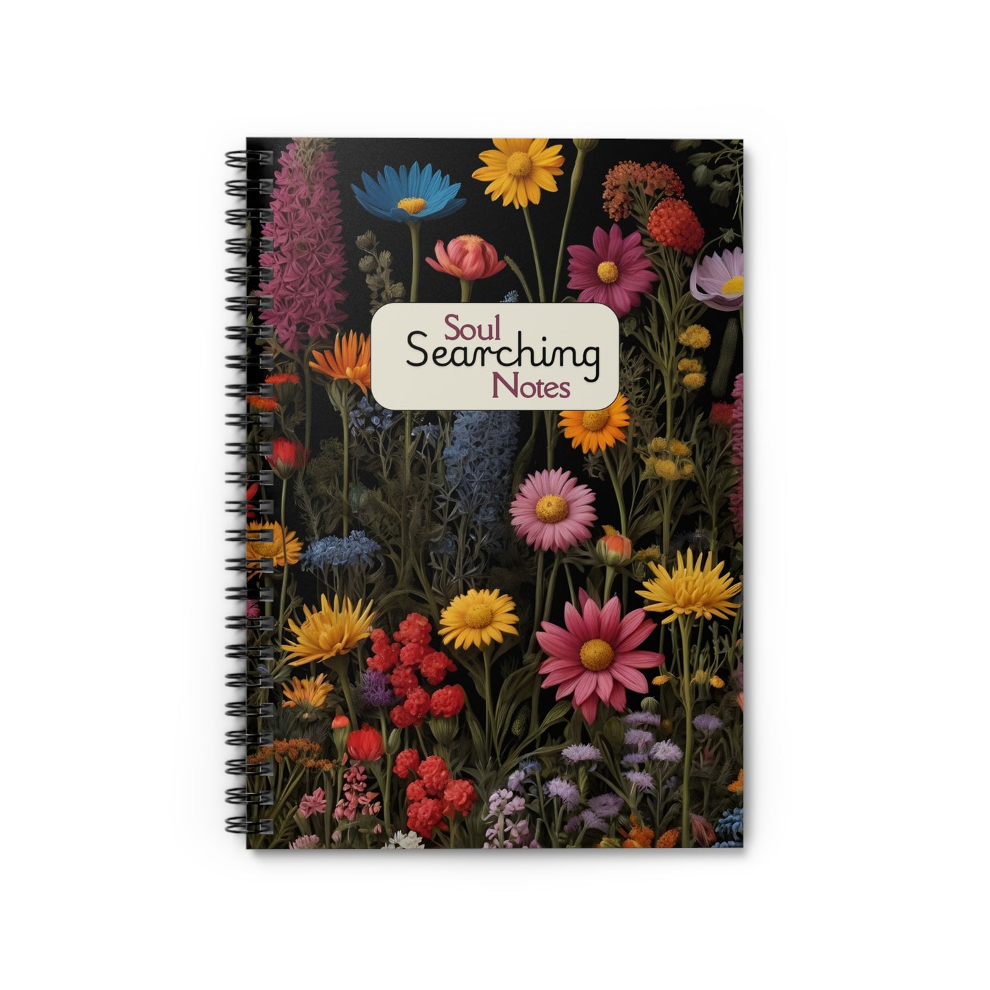 Soul Searching Notes/Spiral Notebook/Ruled Line Pages/Gift/Present