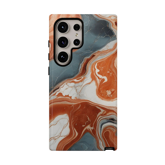 Swirling Liquid Marble Phone Case Cover / Compatible with Samsung / Gift / Birthday Present, Stylish Protection
